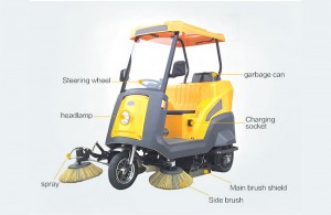 C170 Semi-Enclosed Road Sweeper